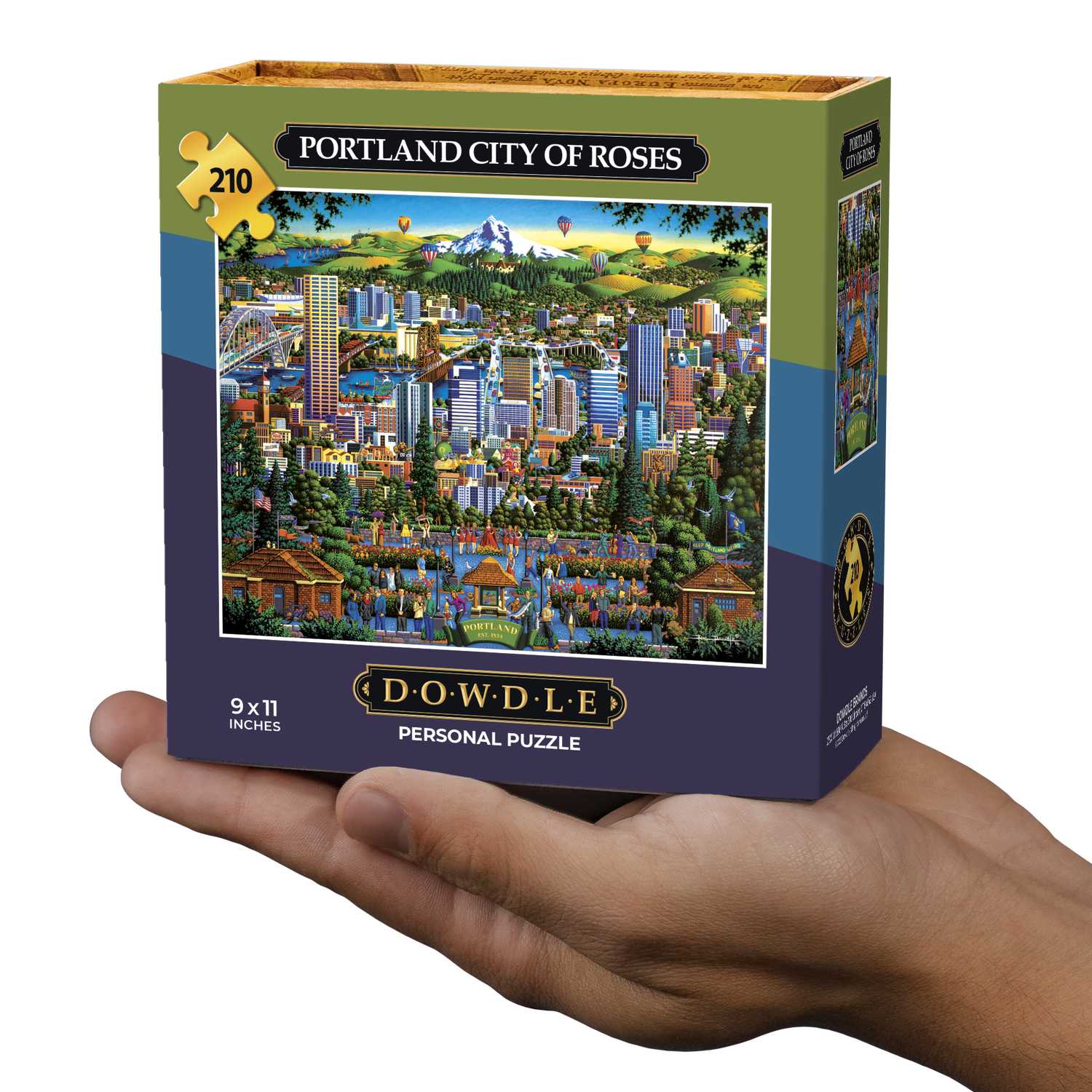 Portland City of Roses | 210 Piece Personal Puzzle