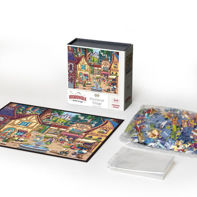 Provincial Village | 210 Piece Personal Puzzle