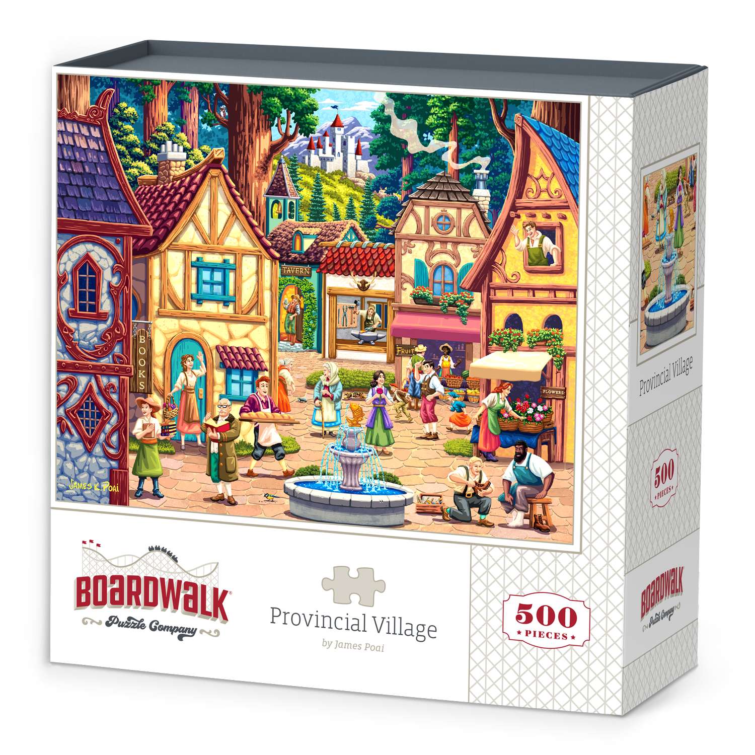 Provincial Village | 1000 Piece Boardwalk Jigsaw Puzzle