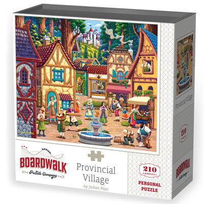 Provincial Village | 210 Piece Personal Puzzle