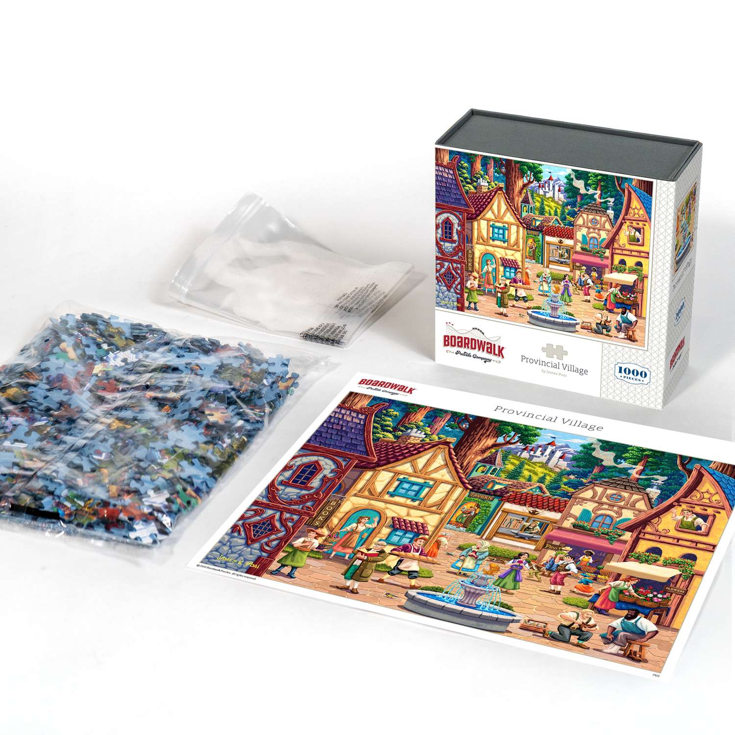 Provincial Village | 1000 Piece Boardwalk Jigsaw Puzzle