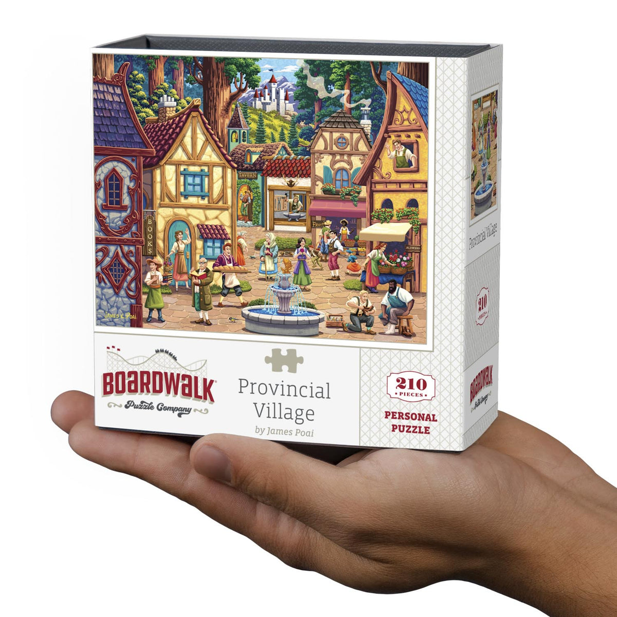 Provincial Village | 210 Piece Personal Puzzle
