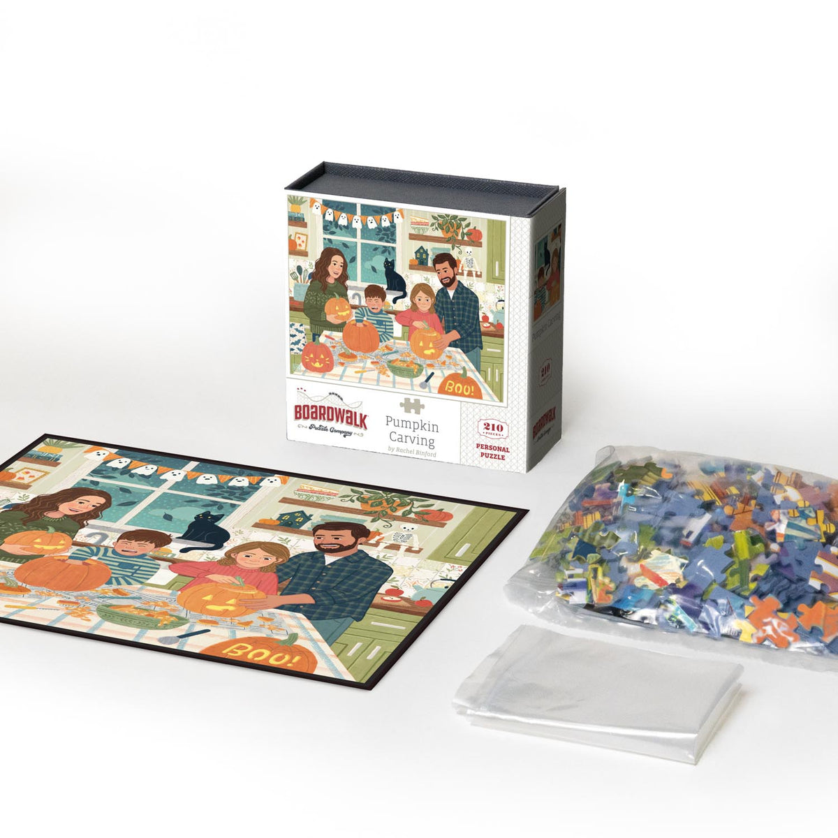 Pumpkin Carving | 210 Piece Personal Puzzle