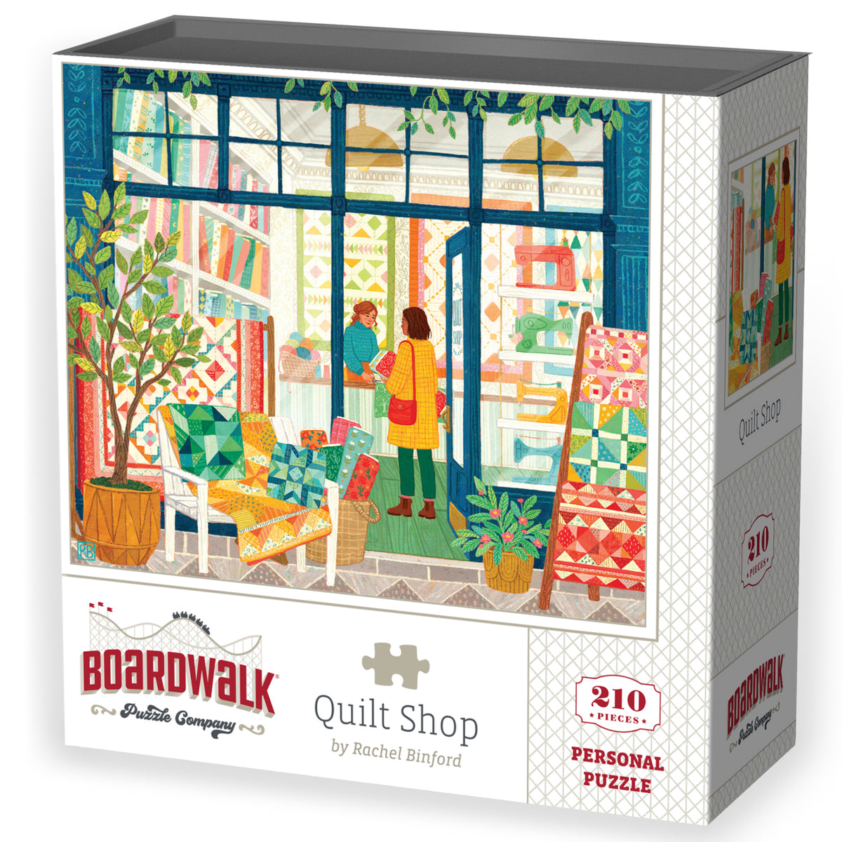 Quilt Shop | 210 Piece Personal Puzzle