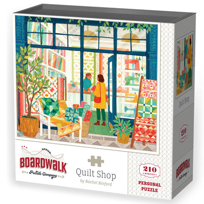 Quilt Shop | 210 Piece Personal Puzzle