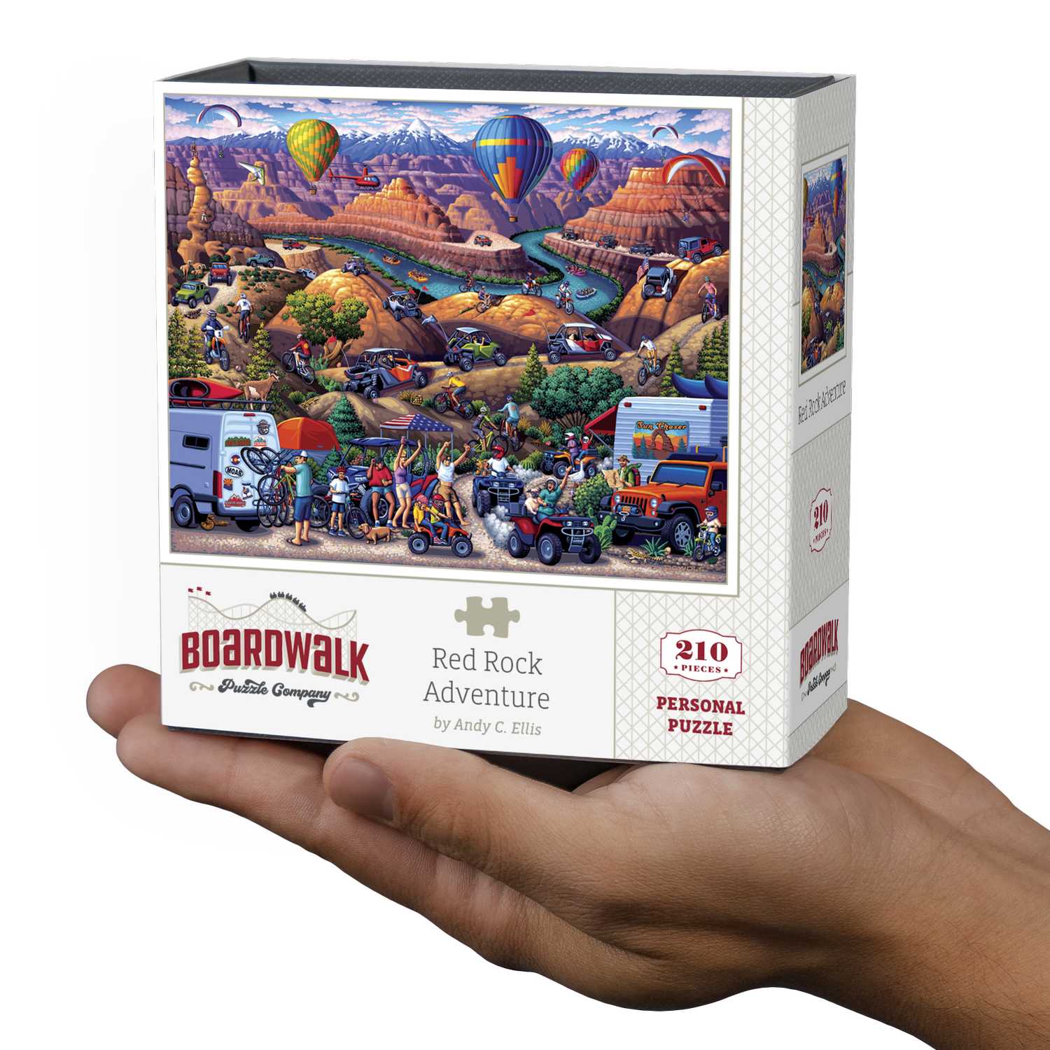 Red Rock Adventure | 210 Piece Personal Puzzle