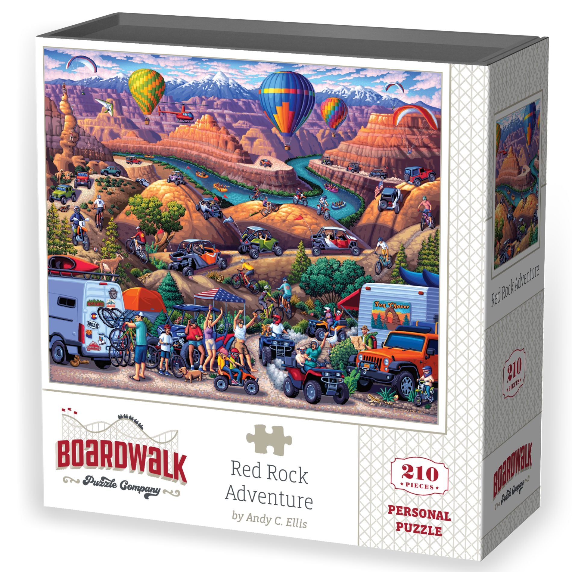 Red Rock Adventure | 210 Piece Personal Puzzle