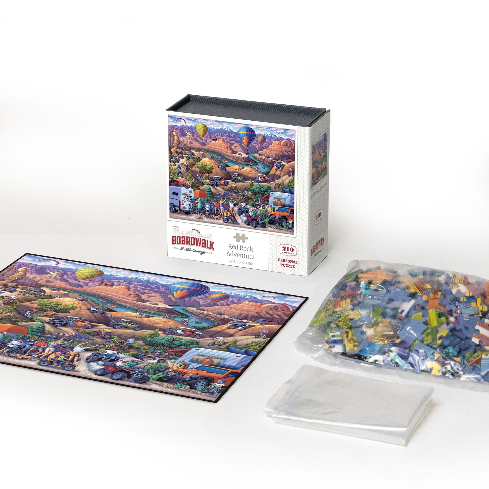 Red Rock Adventure | 210 Piece Personal Puzzle