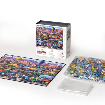 Red Rock Adventure | 210 Piece Personal Puzzle