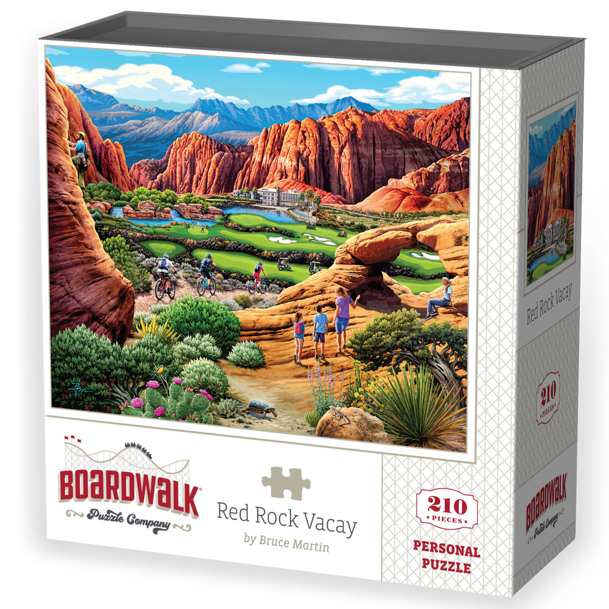 Red Rock Vacay | 210 Piece Personal Puzzle