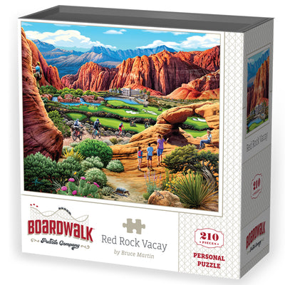 Red Rock Vacay | 210 Piece Personal Puzzle