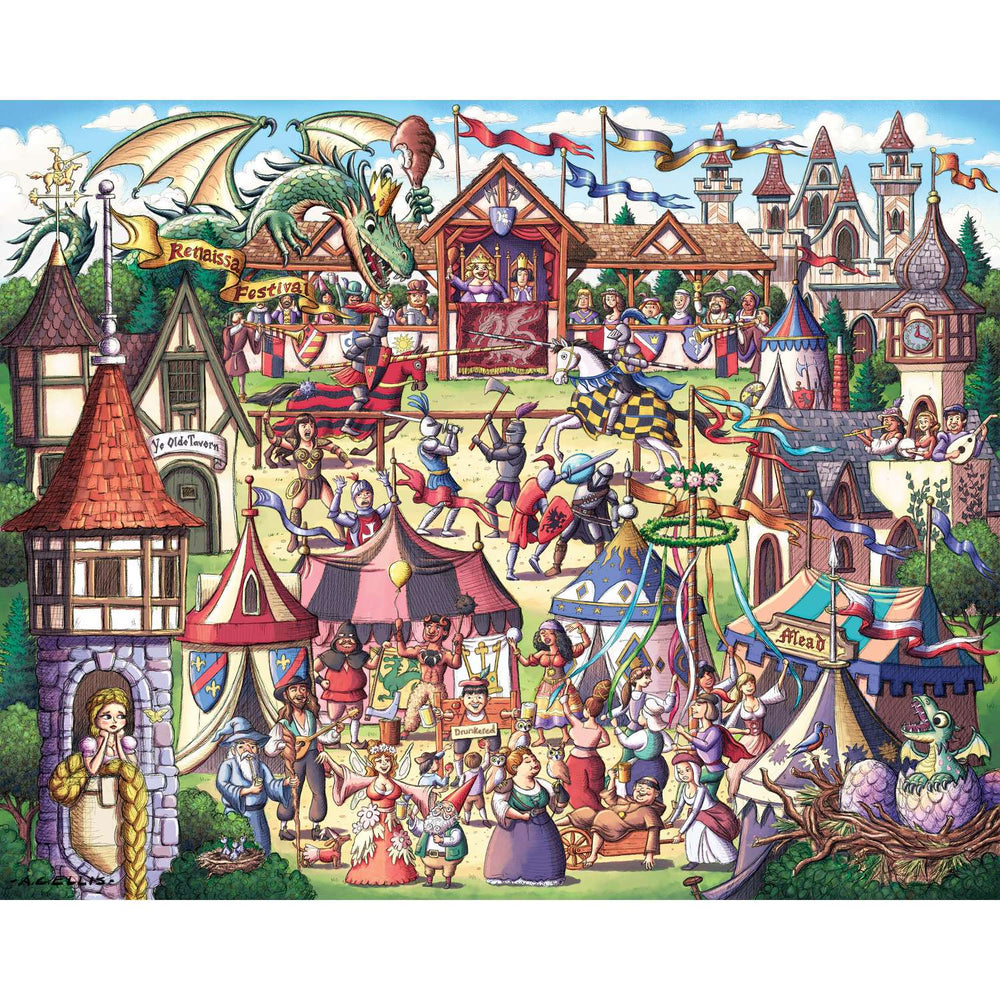 Renaissance Fair - Personal Puzzle - 210 Piece