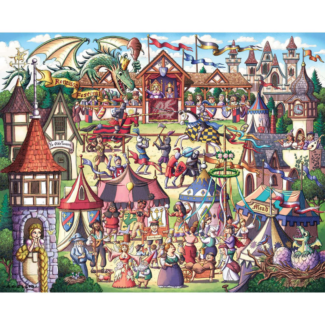 Renaissance Fair - Personal Puzzle - 210 Piece