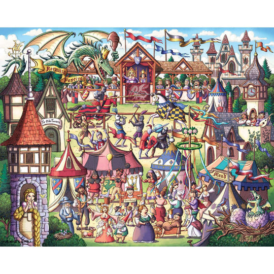 Renaissance Fair - Personal Puzzle - 210 Piece
