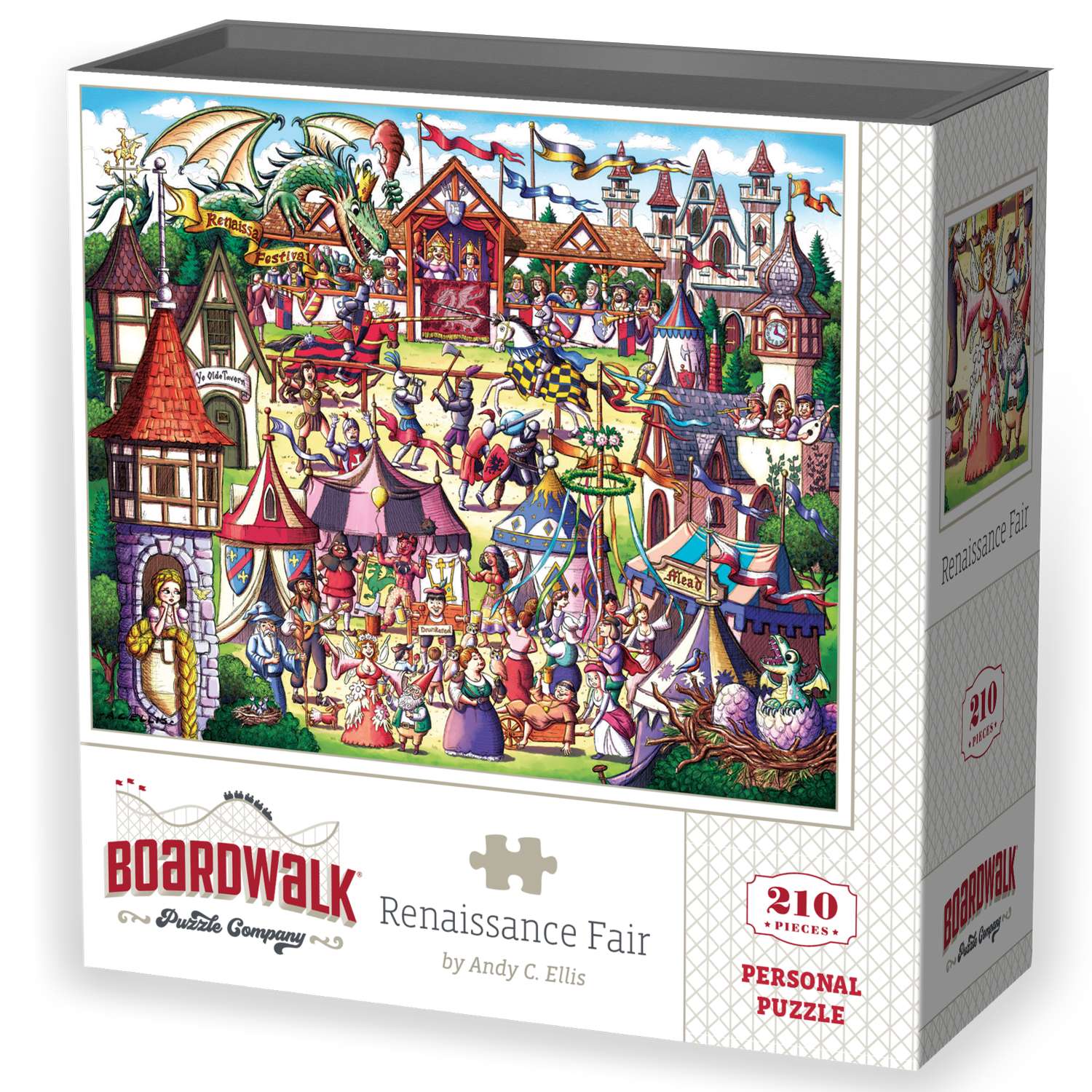 Renaissance Fair | 210 Piece Personal Puzzle