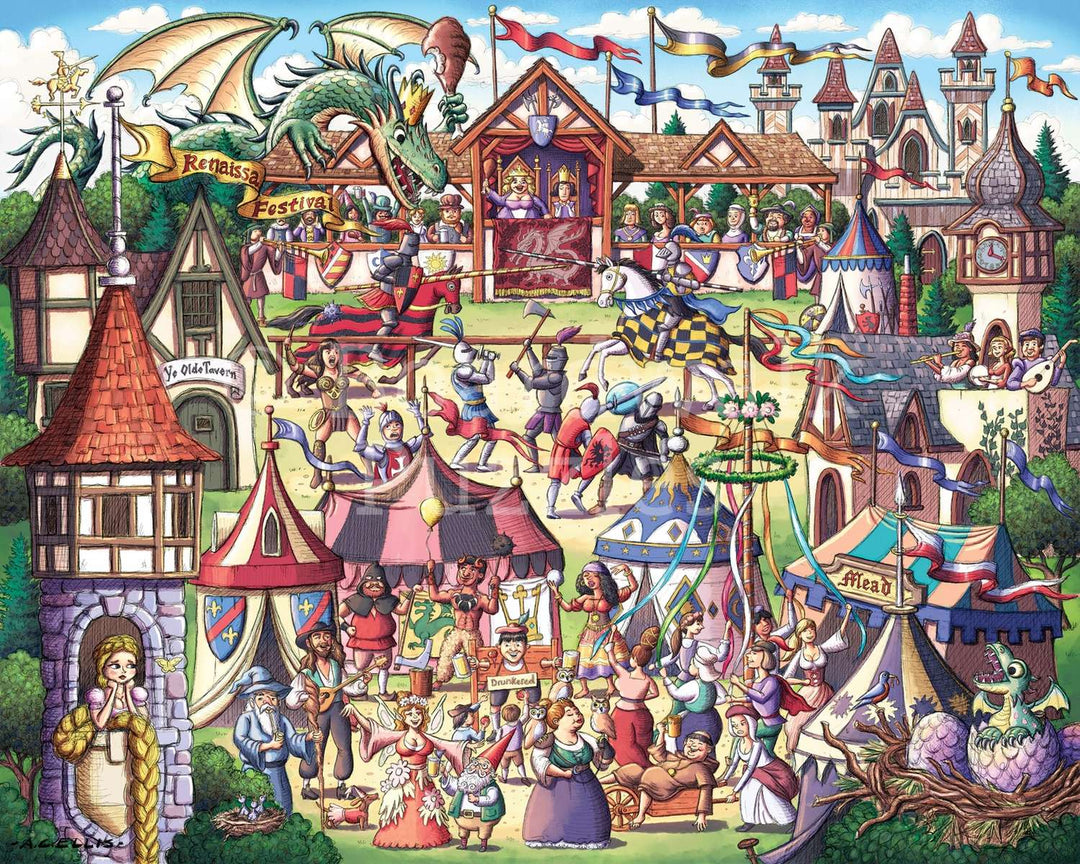 Renaissance Fair - 1000 Piece