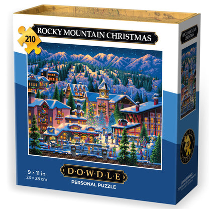 Rocky Mountain Christmas | 210 Piece Personal Puzzle