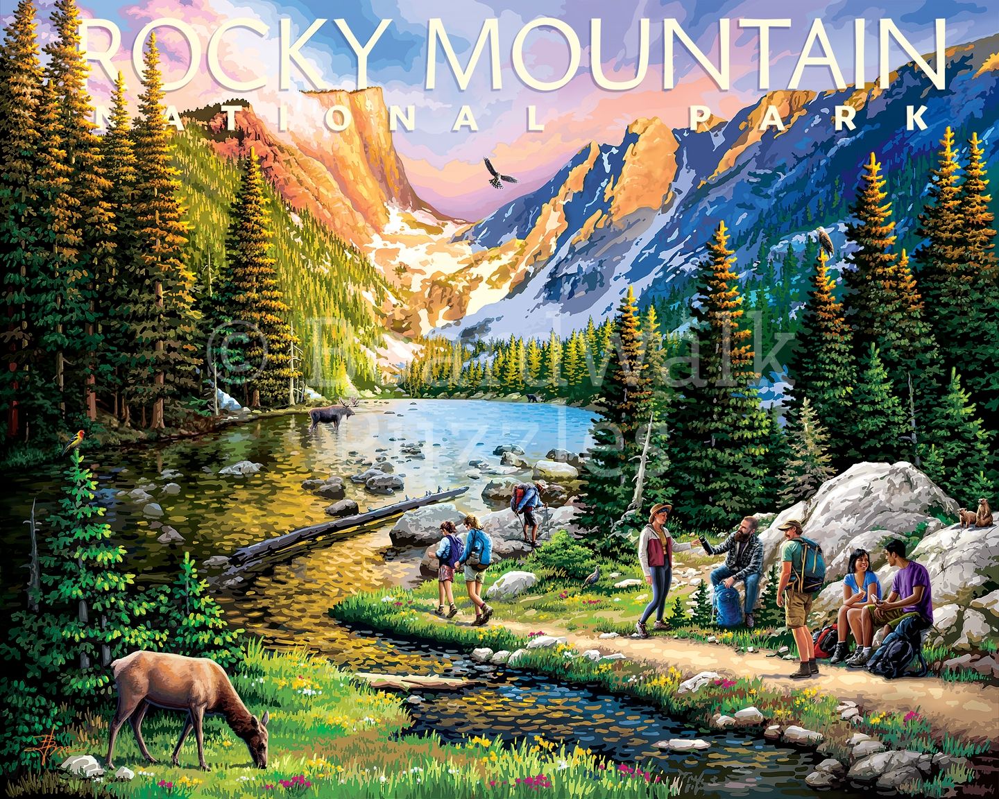 Rocky Mountain National Park | 210 Piece Personal Puzzle
