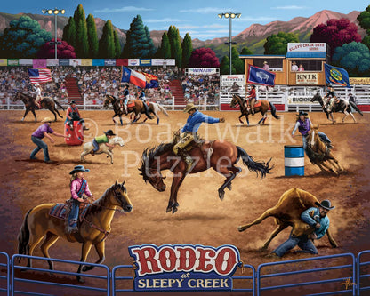 Rodeo at Sleepy Creek | 210 Piece Personal Puzzle