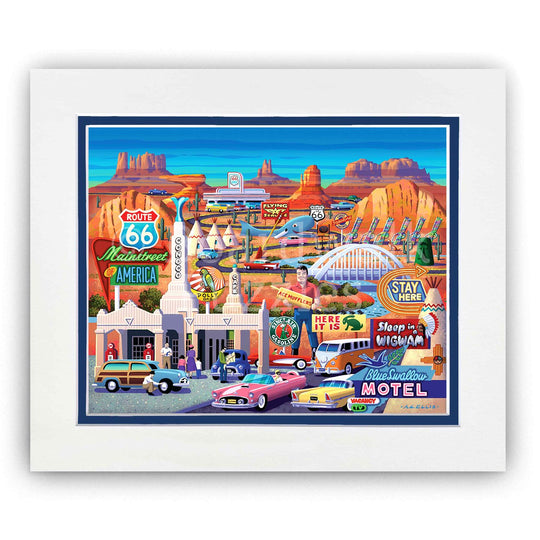 Route 66 - Boardwalk Fine Art