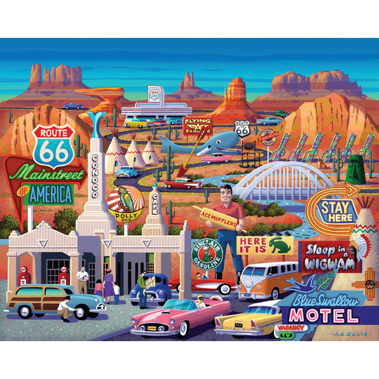 Route 66 - 1000 Piece