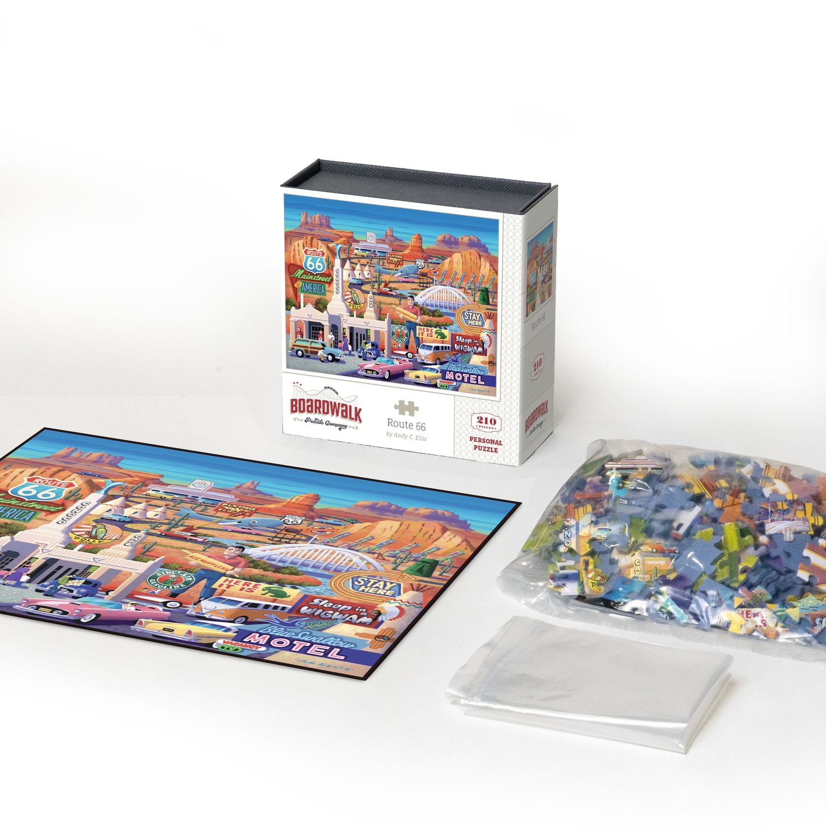 thumbnail image 2 of Big Texas Personal Puzzle By Boardwalk - 210 Piece Jigsaw | State Pride Puzzle | Family Fun Activity 2 of 12