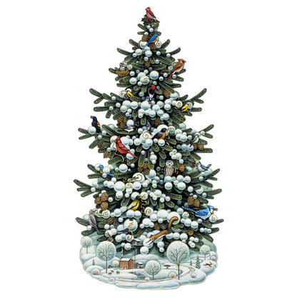 Rustic Christmas Tree | Luxury Wood Puzzle
