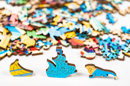 San Juan, Puerto Rico | Luxury Wood Puzzle