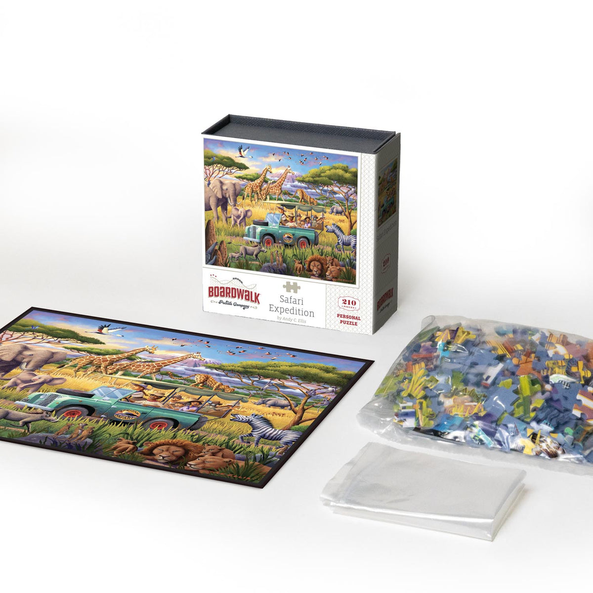 Safari Expedition | 210 Piece Personal Puzzle