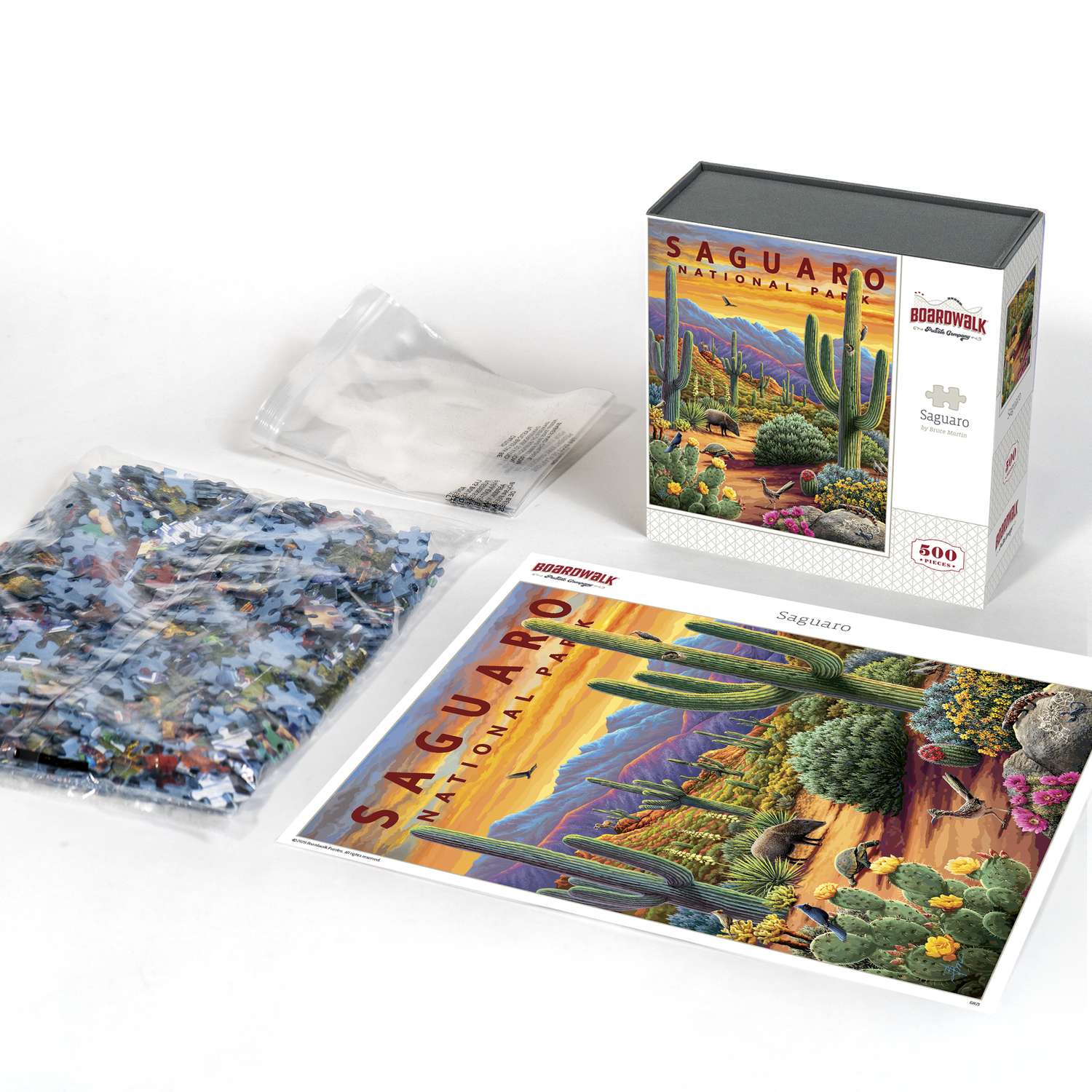 Saguaro National Park | 500 Piece Boardwalk Jigsaw Puzzle