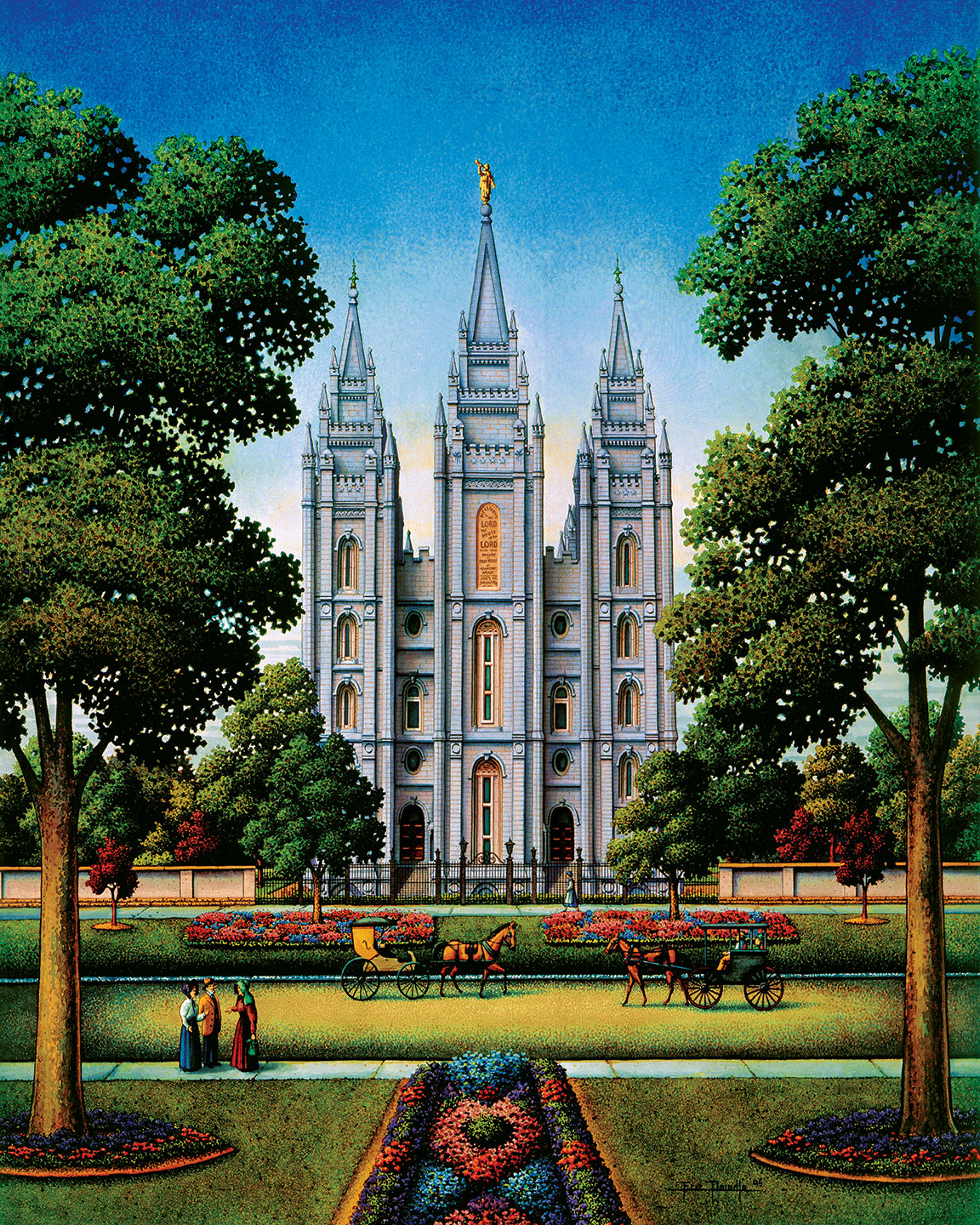 Salt Lake Temple Fine Art