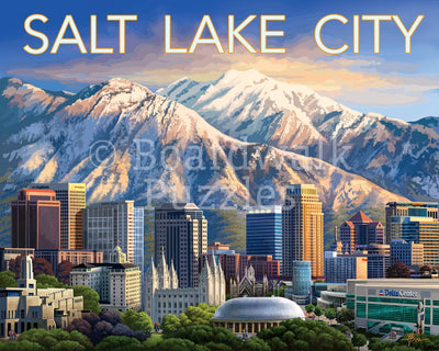 Salt Lake City | 210 Piece Personal Puzzle