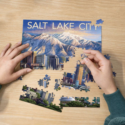 Salt Lake City | 210 Piece Personal Puzzle