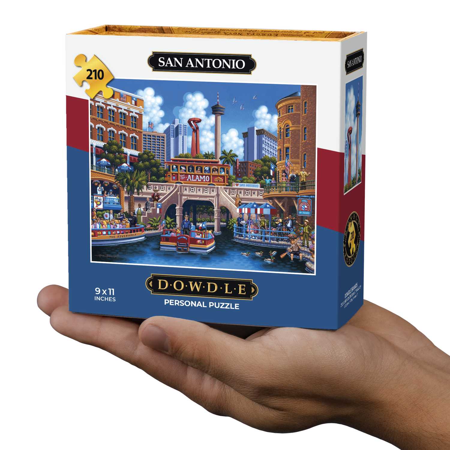 San Antonio | 210 Piece Personal Puzzle
