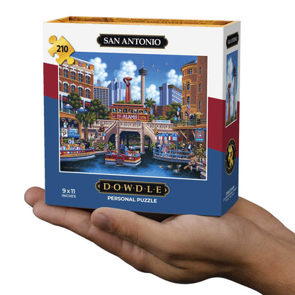 San Antonio | 210 Piece Personal Puzzle