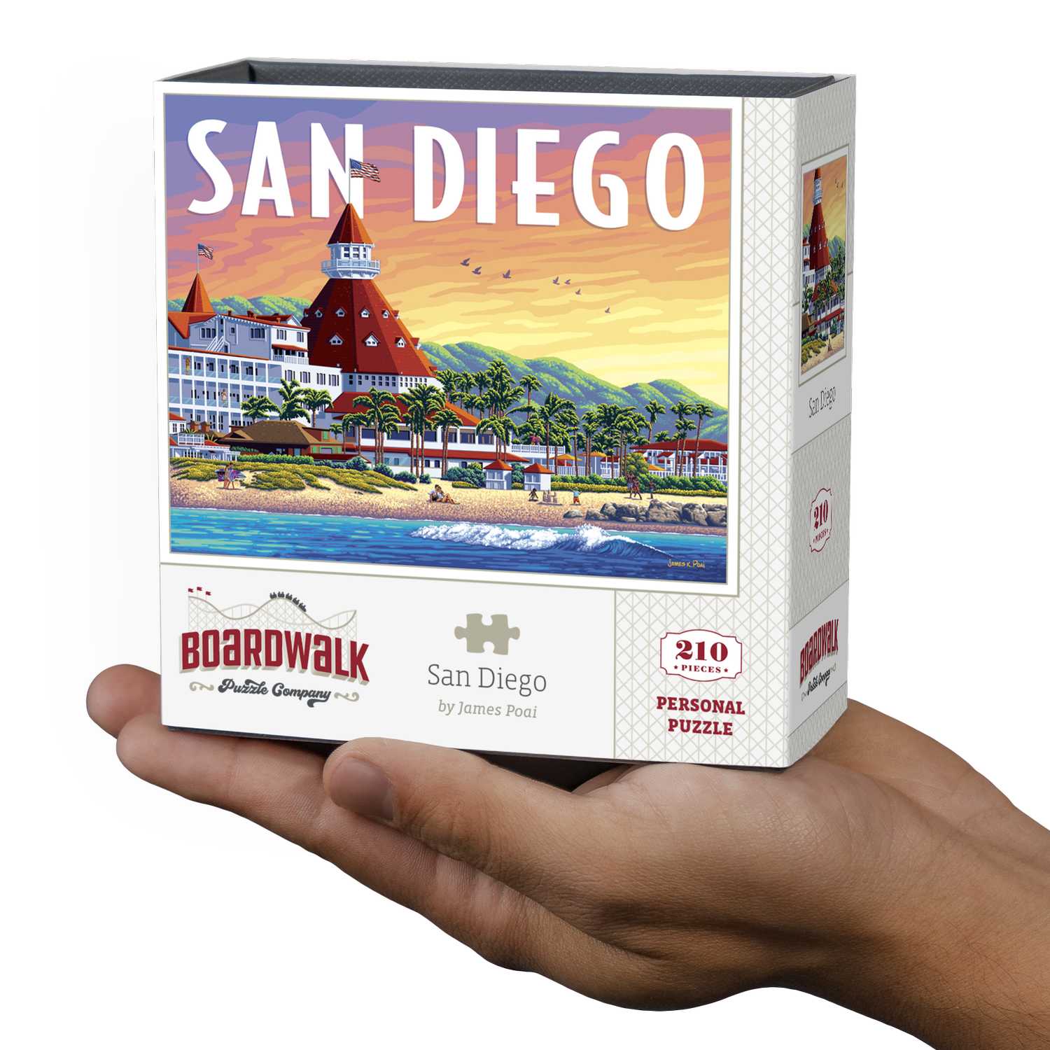 San Diego | 210 Piece Personal Puzzle