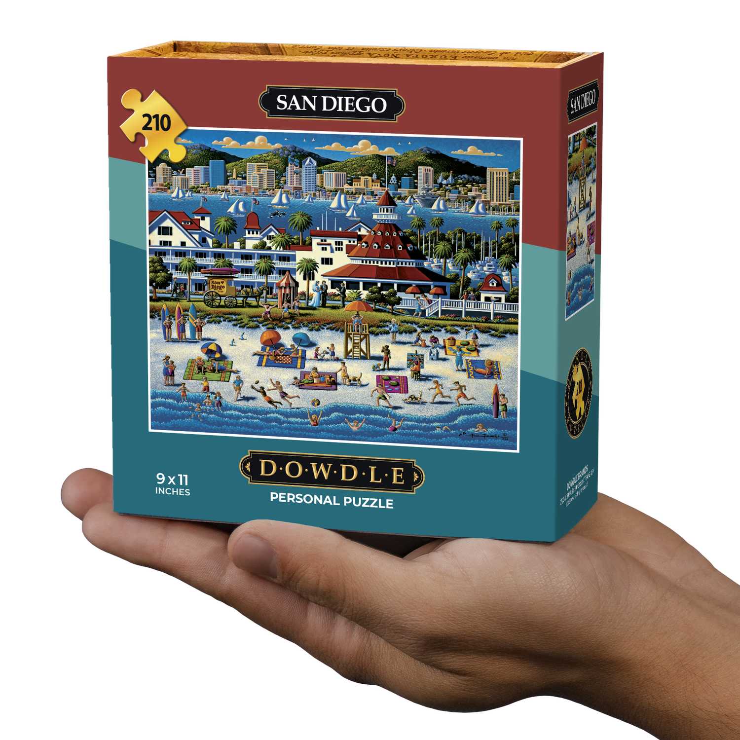 San Diego | 210 Piece Personal Puzzle