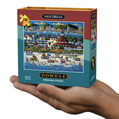 San Diego | 210 Piece Personal Puzzle