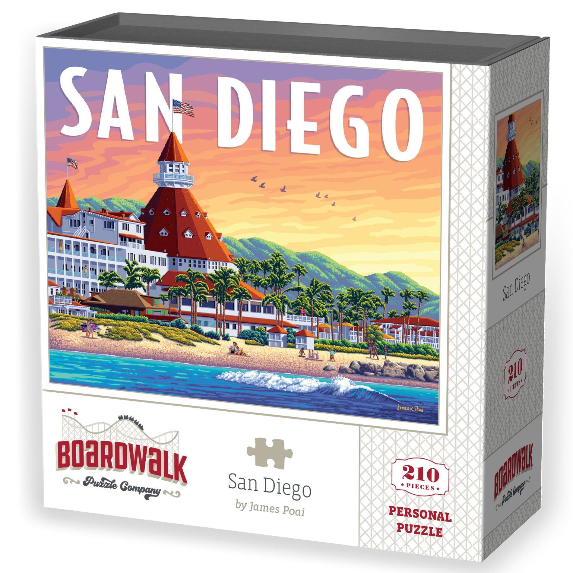 San Diego | 210 Piece Personal Puzzle