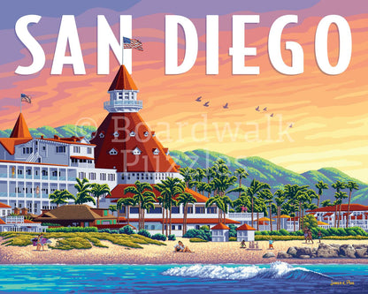 San Diego | 210 Piece Personal Puzzle