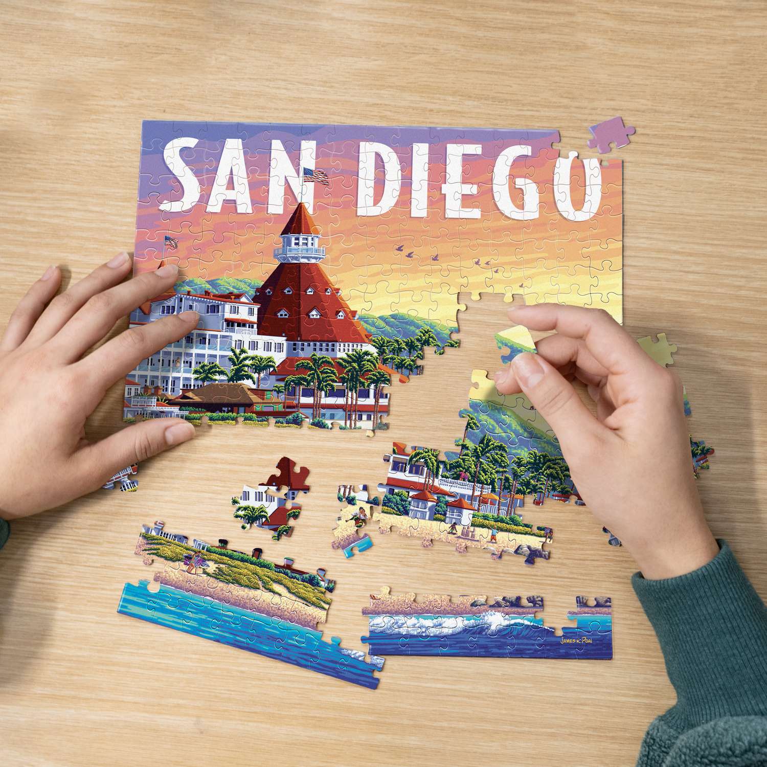 San Diego | 210 Piece Personal Puzzle