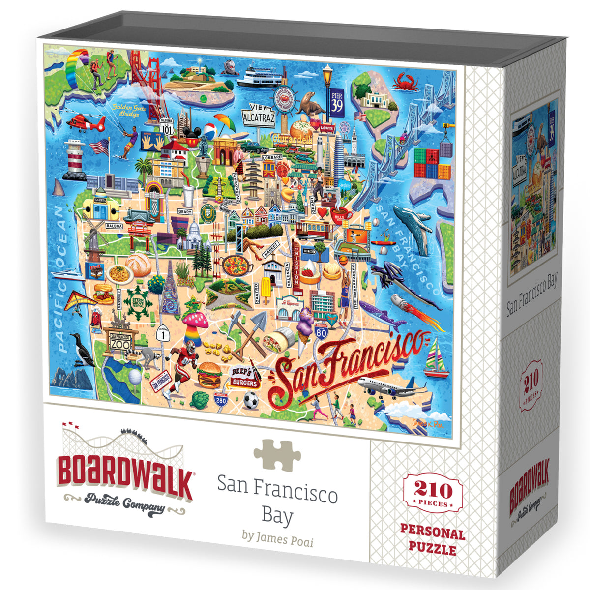 San Francisco Bay | 210 Piece Personal Puzzle