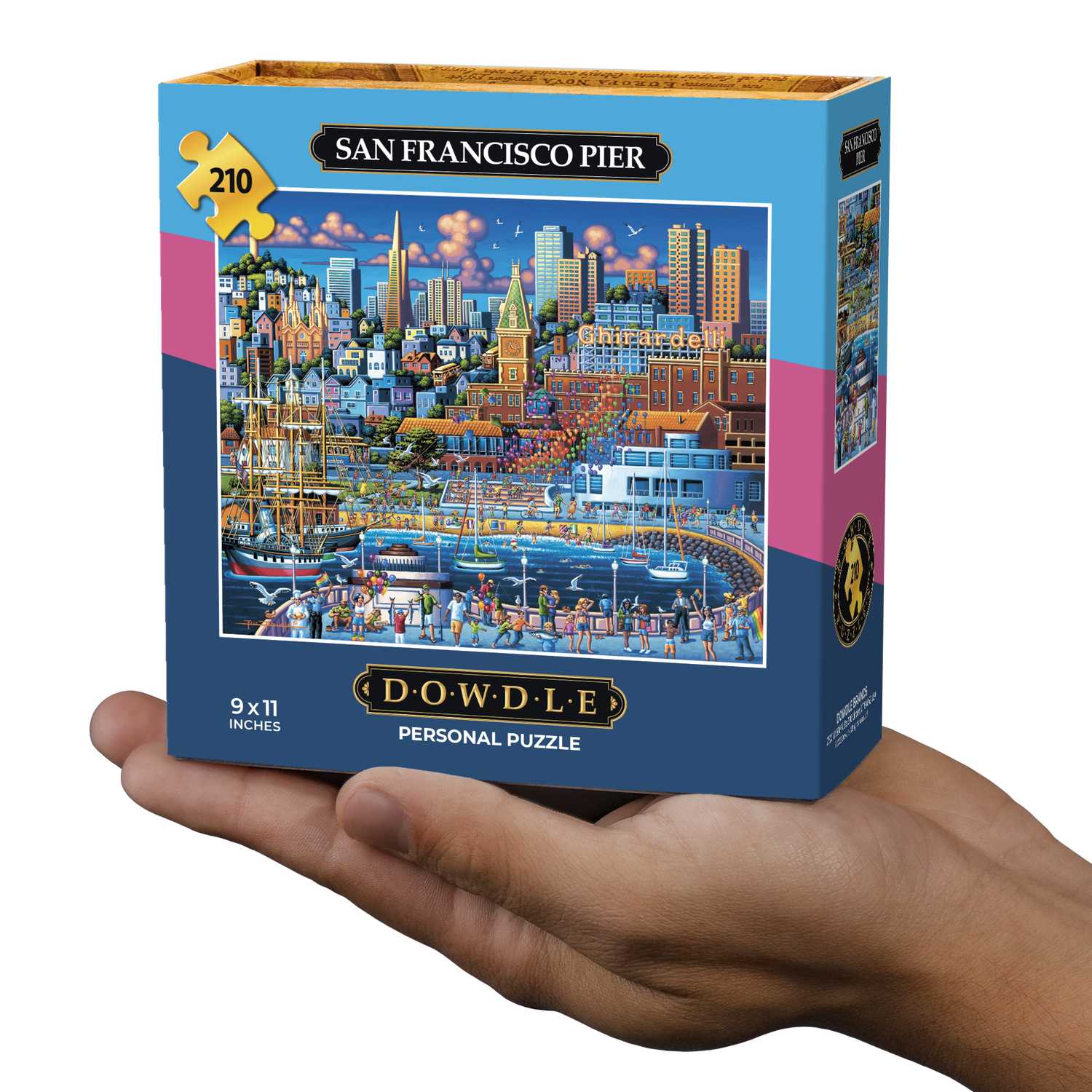 San Francisco Pier | 210 Piece Personal Puzzle