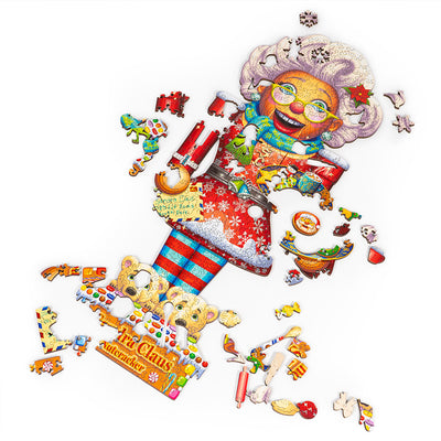 Sandra Claus | Luxury Wood Puzzle
