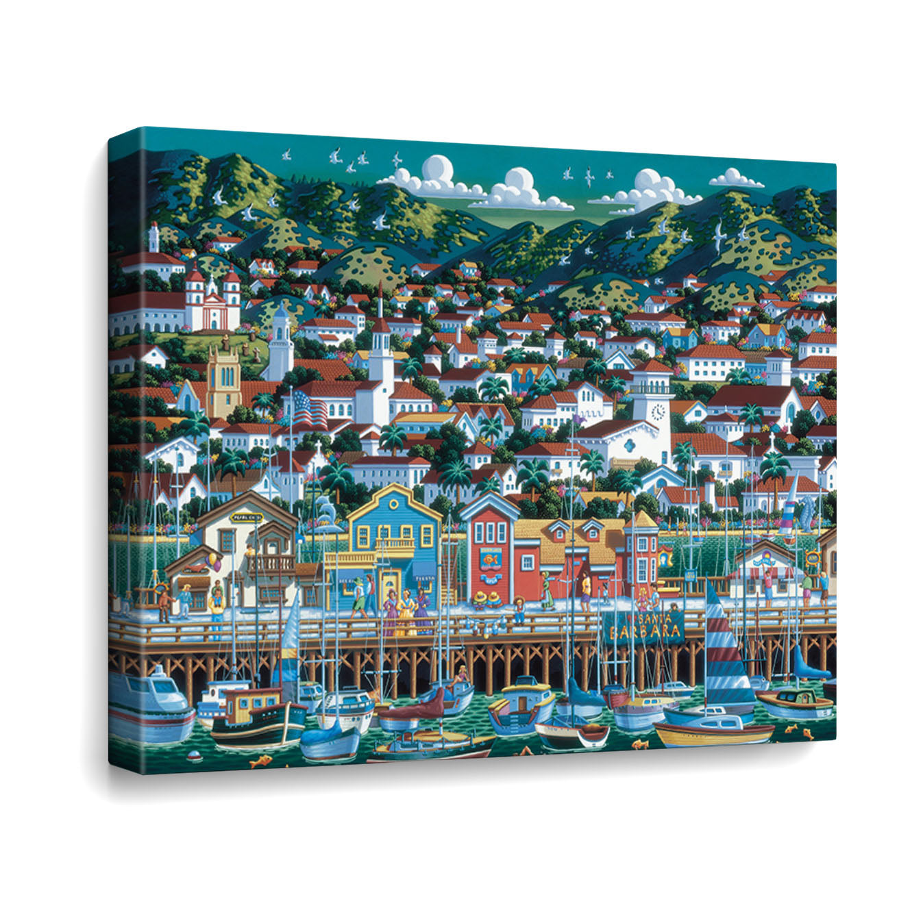 Santa Barbara - Fine Art | Dowdle Folk Art