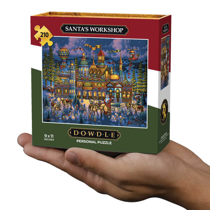 Santa's Workshop | 210 Piece Personal Puzzle