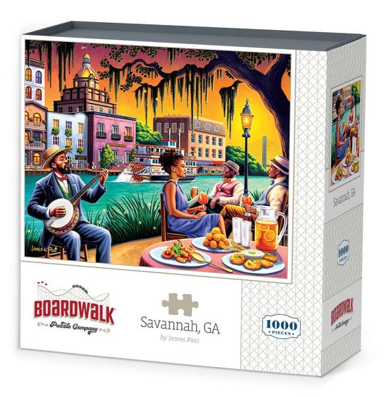 Savannah, GA - 1000 Piece