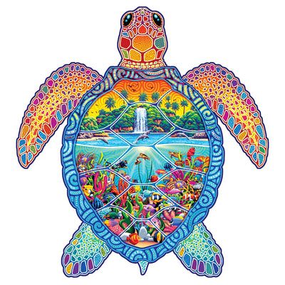 Sea Turtle | Luxury Wood Puzzle