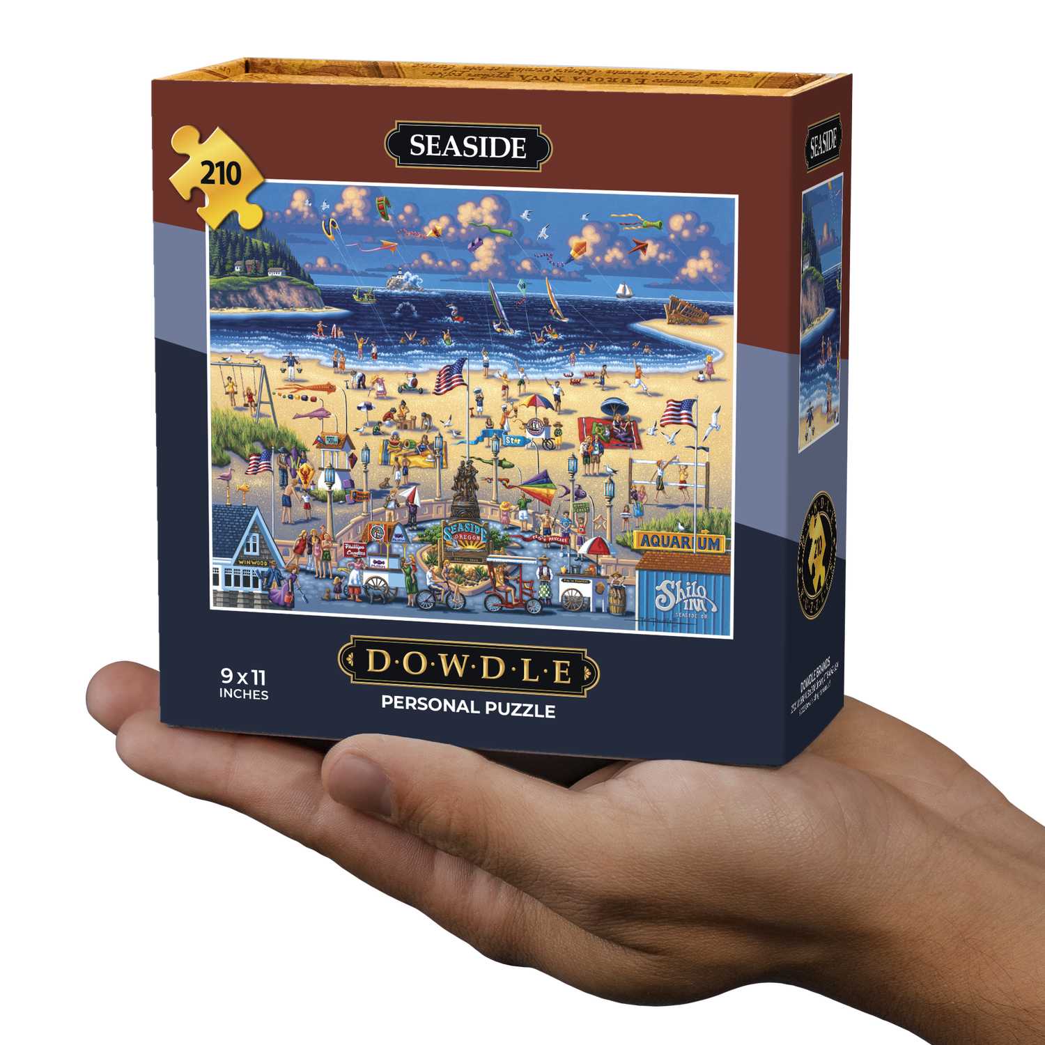 Seaside | 210 Piece Personal Puzzle
