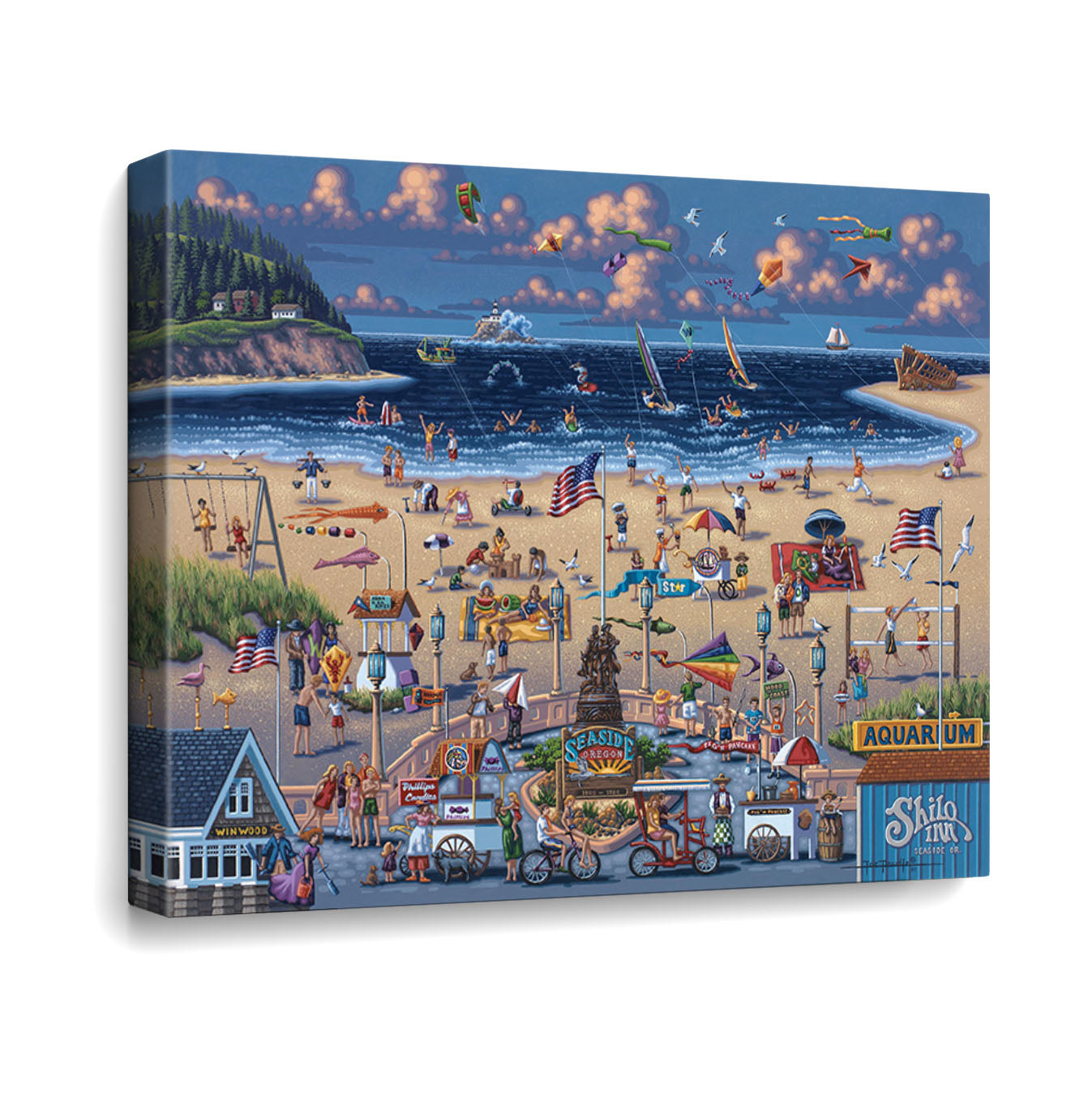Seaside Canvas Gallery Wrap